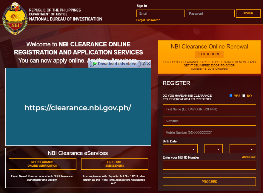 How To Apply NBI Clearance Online - HowButingtingWorks