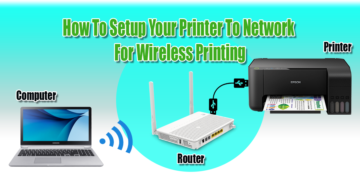 undertake Restriction Capillaries How To Connect Your Printer To Network For Wireless Printing -  HowButingtingWorks